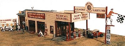 JL Innovative 371 HO Scale Wilbur Shaw's Speed Shop - Kit -- Complete w/Details