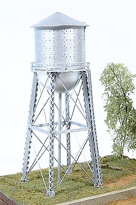 JL Innovative 520 N Scale Red Rock Water Tower -- Kit