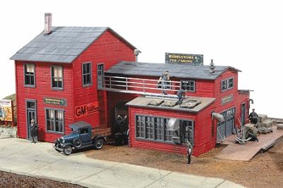 JL Innovative 541 HO Scale Rebelstoke Pick & Shovel -- Kit - 8-1/2 x 5-1/2" 21.6 x 14cm