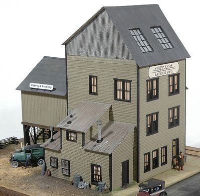JL Innovative 601 HO Scale Stepp Brothers Ladder Mfg. -- Kit - 6-1/4 x 8-3/4" 15.9 x 22.2cm