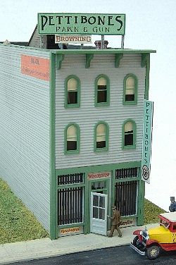 JL Innovative 631 HO Scale Pettibone's Pawn & Gun -- Kit