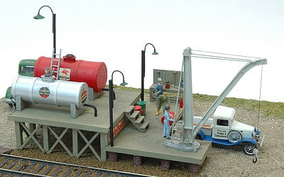 JL Innovative 671 HO Scale East Side Fuel Depot -- Kit