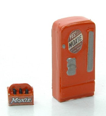 JL Innovative 750 HO Custom Upright Soda Machine Moxie & 6-Pack