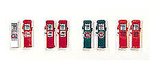 JL Innovative 816 HO Scale Custom Gas Pumps -- Sinclair pkg(2)