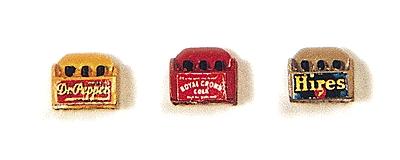 JL Innovative 827 HO Scale Soda Cases -- Mixed Brands