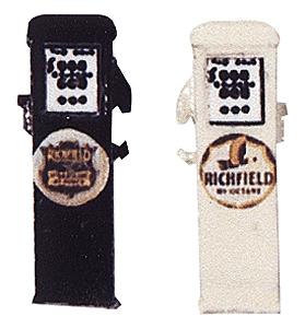 JL Innovative 828 HO Scale Deluxe Custom Gas Pumps - Painted -- Richfield