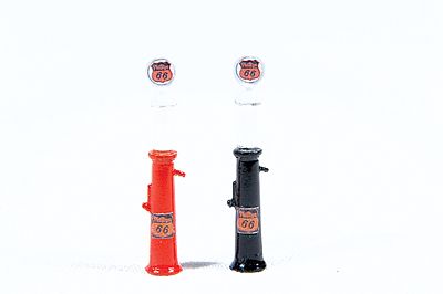 JL Innovative 937 HO Scale Custom Gravity-Feed Gas Pump -- Phillips 66 pkg(2)