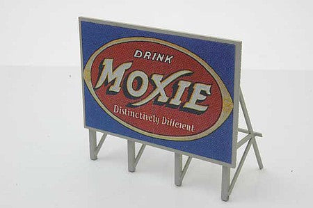 JL Innovative 985 HO Scale 1940s-50s Moxie Custom Billboard - Assembled