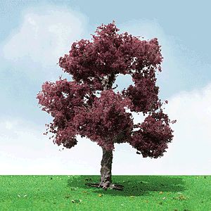 JTT 92205 N Scale Copper Beech Trees - Pro Elite -- 1-3/4 - 2" 1.5 - 5.1cm pkg(3)