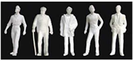 JTT 97126 44220 Scale Human Figures - Unpainted pkg(3) -- Male (1:24)