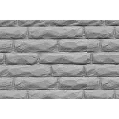JTT 97427 HO Scale Patterned Plastic Sheet 2-Pack -- Dressed Stone 7-1/2 x 12" 19.1 x 30.5cm