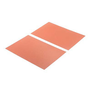 JTT 97465 HO Scale Patterned Plastic Sheet 2-Pack -- Clay Tile Roof 7-1/2 x 12" 19.1 x 30.5cm