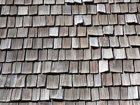 JTT 97469 O Scale Patterned Plastic Sheet 2-Pack -- Wood Shingle Roof 7-1/2 x 12" 19.1 x 30.5cm