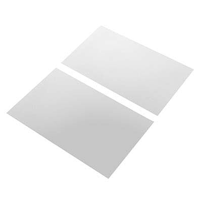 JTT 97475 All Scale Patterned Plastic Sheet 2-Pack -- Slow-Flowing Water 7-1/2 x 12" 19.1 x 30.5cm, 3/8" 1cm Wave Height