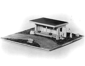 JV Models 2004 HO Scale Roadside Fruit Stand - Kit -- 2-3/4 x 7-1/4" 7 x 18.2cm