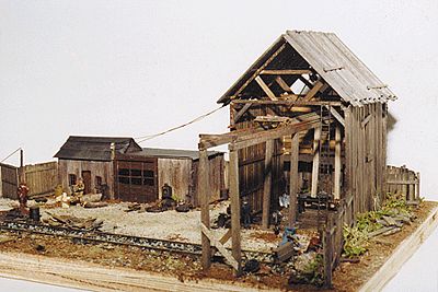 JV Models 2022 HO Scale Ward's Salvage -- Scale 50 x 60'