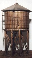 JV Models 4012 O Scale 60,000-Gallon Branchline Water Tower -- Kit - Scale 22 x 42' 6.7 x 12.8m
