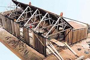 JV Models 4021 O Scale Lucas Sawmill -- Kit - Scale 50 x 95' 15.2 x 29m
