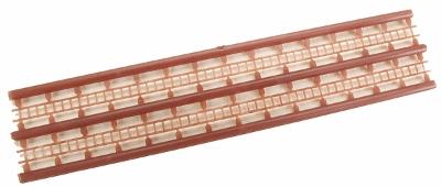 JV Models 8291 N Scale 55 Scale Foot Ladder -- Dark Brown pkg(2)