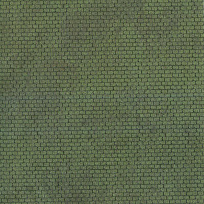 JV Models 8462 HO Scale Roofing Sheets -- Green pkg(3)