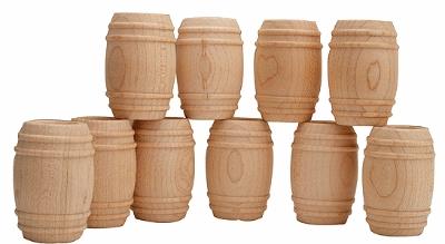 JV Models 8703 G Scale Wooden Barrels