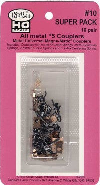 Kadee 10 HO Metal Coupler Super Pack (10)