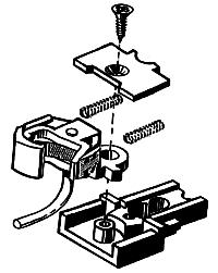 Kadee 1787 I Scale #1 Scale Coupler Conversion - 1 Pair -- Aristo Craft RS-3/USA Trains NW-2/Lionel GP20 (Large Radius)