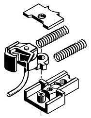 Kadee 1831 I Scale General Purpose Couplers -- #1 Scale