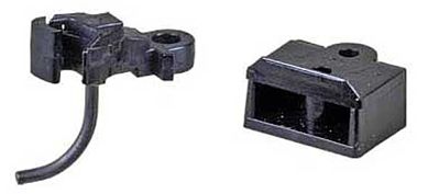 Kadee 1836 I Scale Coupler -- Body Mount w/Short, Narrow Gear Box - Railtop to Underbody 1-1/8"