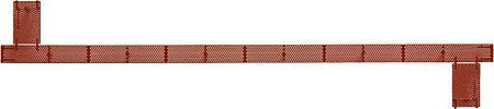 Kadee 2008 HO Scale 40' Morton-Style Running Boards -- Galvanized 1 Pair