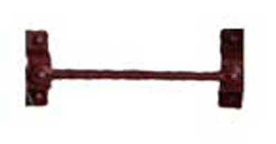 Kadee 2250 HO Scale Side Grab Irons -- Red Oxide pkg(16)