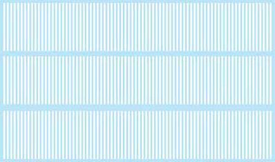 Kadee 3122 HO Scale Street Decals -- Dash - White Lines