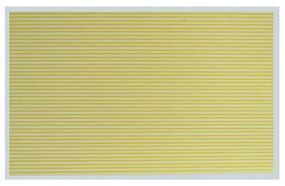 Kadee 3126 HO Scale Street Decals -- Solid/Solid - Yellow