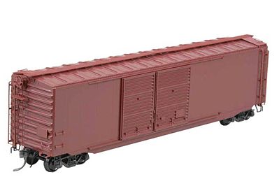 Kadee 4110 HO Scale 50' Pullman-Standard PS-1 Boxcar w/Double 15' Youngstown Door Plastic Kit -- Undecorated
