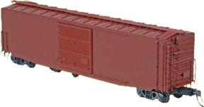 Kadee 4115 HO Scale 50' Pullman-Standard PS-1 Boxcar w/10' Youngstown Door Plastic Kit -- Undecorated