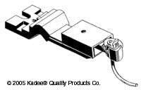 Kadee 507 HO Coupler Conversion Bolsters for Central Valley 6-Wheel (D)