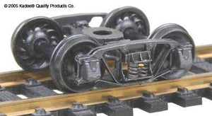 Kadee 509 HO Andrews Trucks 1898 w/33 Ribbed Back Wheels (Metal)