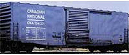 Kadee 6404 HO Scale PS-1 50' Boxcar with 10' Door - Ready to Run -- Canadian National CNA #794321 (blue, No Logo)