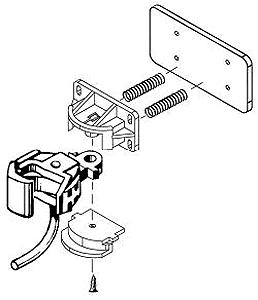 Kadee 779 G Scale Couplers - 1 Pair -- Sill-Mounted