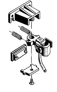 Kadee 781 G Scale Coupler Conversion -- For Bachmann 2-8-0 Consolidation Loco & Tender 1 Pair