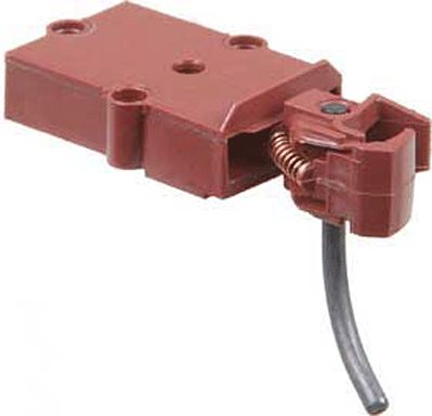 Kadee 801 O Scale Acetal Plastic Couplers w/Metal Springs -- Box Car Red Color