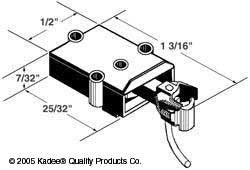 Kadee 804 O Coupler w/Plastic Gear Box