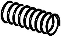 Kadee 839 G Scale Truck Centering Springs & Retainers -- For LGB 2-Axle Cars - 2 Pairs