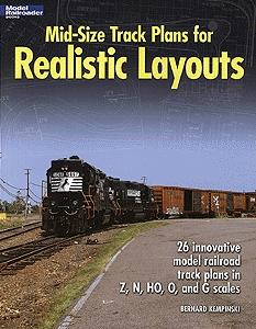 Kalmbach Publishing 12424 All Scale Mid-Size Track Plans for Realistic Layouts