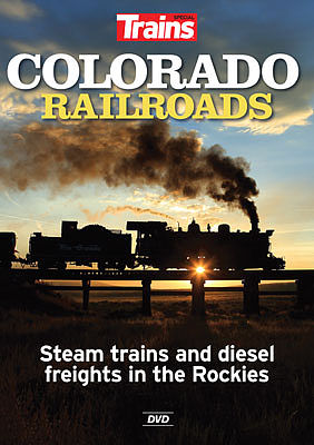 Kalmbach Publishing 15115 All Scale Colorado Railroads DVD -- Steam trains & diesel freights in the Rockies