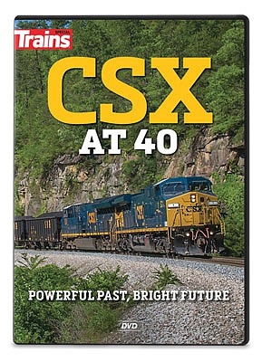 Kalmbach Publishing 15134 All Scale CSX at 40 DVD -- 60 Minutes