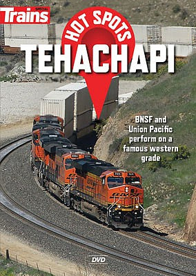 Kalmbach Publishing 15136 All Scale Trains Hot Spots: Tehachapi DVD -- 1 Hour, 15 Minutes