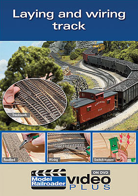 Kalmbach Publishing 15303 All Scale Laying and Wiring Track DVD -- 1 Hour, 25 Minutes