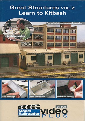 Kalmbach Publishing 15327 All Scale Great Structures DVD -- Volume 2: Learn to Kitbash
