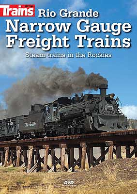 Kalmbach Publishing 15344 All Scale Rio Grande Narrow Gauge Freight Trains DVD -- 1 Hour, 15 minutes